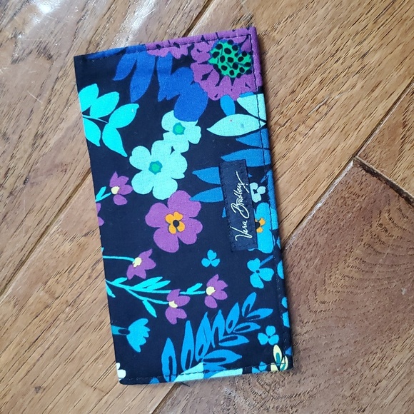 Vera Bradley Checkbook Floral Wallet - Picture 1 of 4